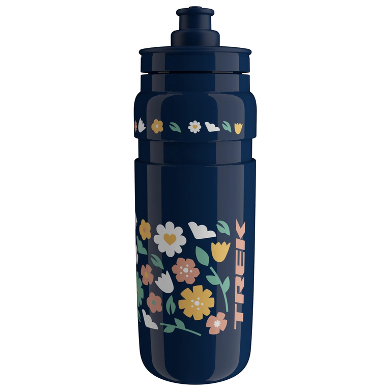 Bikes4you - Бидон Trek Fly Floral 740ml. Tъмносин с цветя