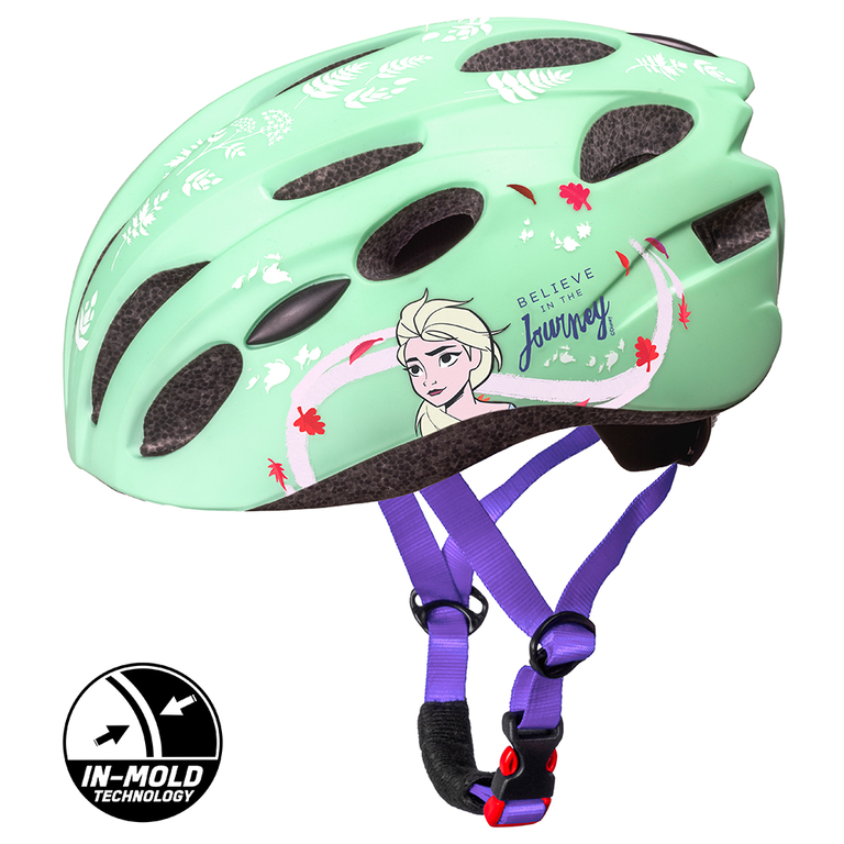 Disney - Детска каска Disney In-Mold - FROZEN 2 GREEN