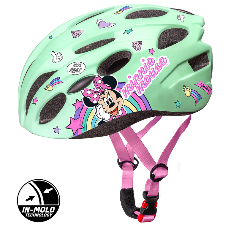 Disney - Детска каска Disney In-Mold - MINNIE GREEN