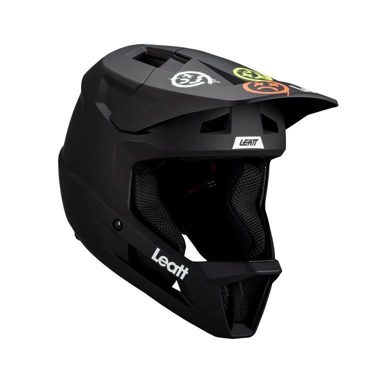 Leatt - Fullface детска каска Leatt Gravity 1.0 Junior - Black