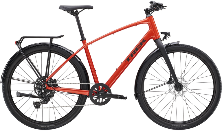 Велосипеди Trek - Велосипед Trek Dual Sport 2 Gen 5 Equipped - Lava